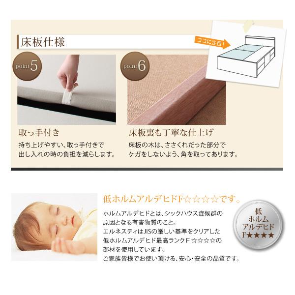お客様組立 連結 棚 コンセント付すのこ収納ベッド すのこ仕様 ベッドフレームのみ Aタイプ シングルの画像