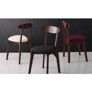 ダイニングチェア 単品 モダンデザイン ダイニング ワース ダイニングチェア 1脚 ブラック×ウォールナット