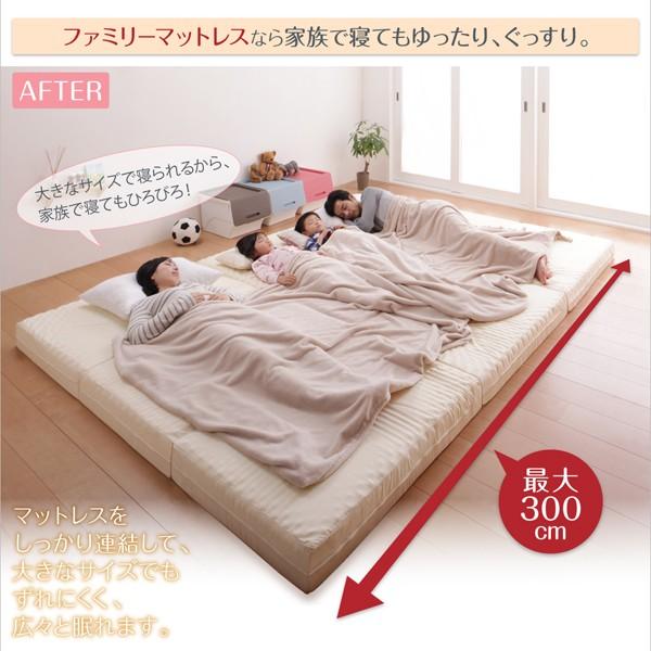 豊富な6サイズ展開 厚さが選べる 寝心地も満足なひろびろファミリーマットレス セミシングル 厚さ6cm |  | 04