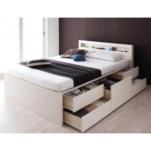 セミシングルベッド マットレス付き お客様組立 チェストベッド ラジェスト 薄型抗菌国産ポケットコイルマットレス付き セミシングル