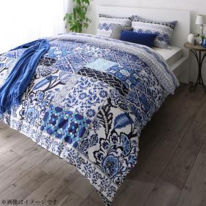 掛け布団カバー ダブル 日本製 綿100％ 地中海リゾートデザインカバーリング nouvell ヌヴェル 掛け布団カバー ダブル