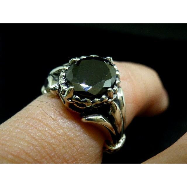 メンズ レディース リング シルバー925 オニキス 指輪 アクセサリー 送料無料 あすつく |  | 06