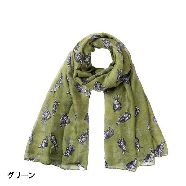 うさぎストール うさぎショール スカーフ UV対策 うさぎグッズ うさぎ雑貨 うさぎ小物 ストール アニマル プレゼント