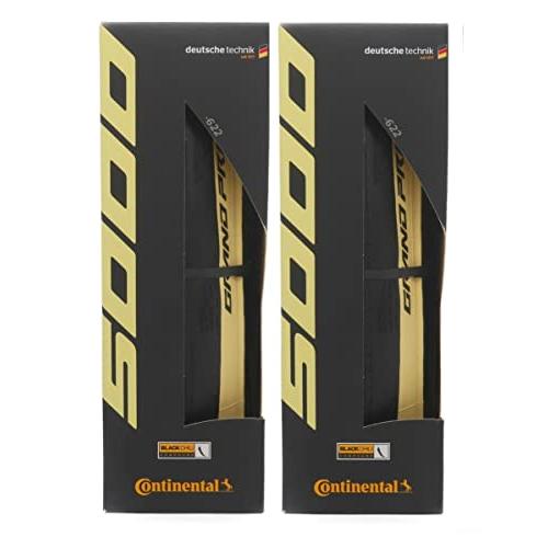 2本セット Continental(コンチネンタル) GRAND PRIX 5000 グランプリ5000 クリームスキン ブラック black/ 2本セット 700x28c