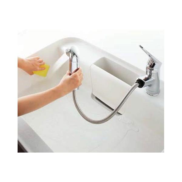【SF-A451SYXNU】LIXIL キッチン用水栓金具 吐水口引出式（ハンドシャワー付） アウゼ（エコハンドル） 【リクシル】 | LIXIL | 01
