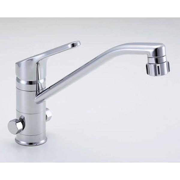 【SF-HB442SYXB】LIXIL キッチン用水栓金具　分岐水栓　キッチンシャワー付　クロマーレ（エコハンドル） 【リクシル】 | LIXIL