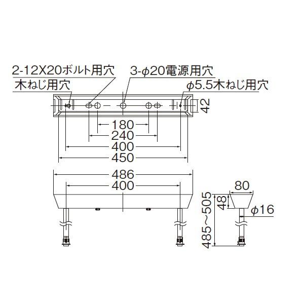 【PW-435K】東芝  Ｌ５００パイプ吊具舟形 【TOSHIBA】 |  | 01