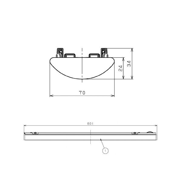 【LEEM-20163N-VB】東芝 LEDバー 高演色タイプ Ra95 一般タイプ 20タイプ 1,600lmタイプ 5000K 【TOSHIBA】 | TOSHIBA | 01