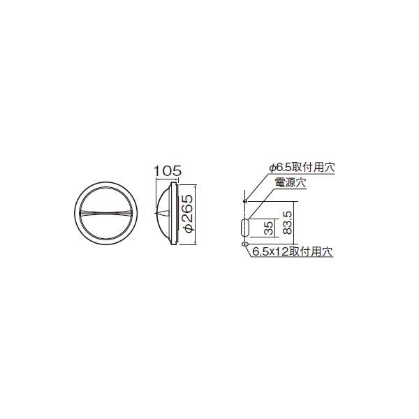 【LEDB-67308（K）】東芝 LEDブラケット LEDユニットフラット形 天井面・壁面取付兼用 全周配光タイプ 【TOSHIBA】 | TOSHIBA | 01