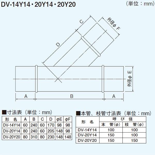 【DV-14Y14】東芝 システム部材 ダクト用継手 Y管 鋼板製 【TOSHIBA】 | TOSHIBA | 01
