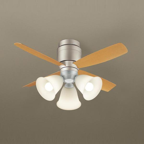 Panasonic - 【XS77044K】 パナソニック 上昇限度直付型 LED（白熱電球色） 最高限度信奉者 5W 風量4段うつり変わり・風向うつり変わり・1/f上がり下がり・3第四次元タイマー 照明、電球-シーリングライト、天井照明-シーリングファン