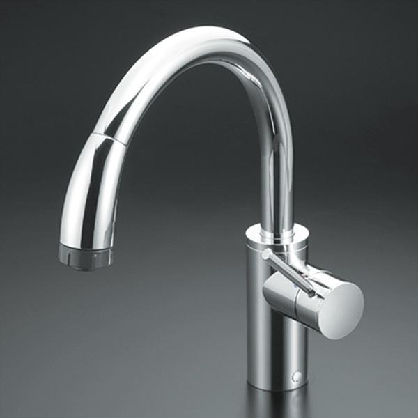 【KM708G】 KVK キッチン 混合水栓 シャワー付 | KVK