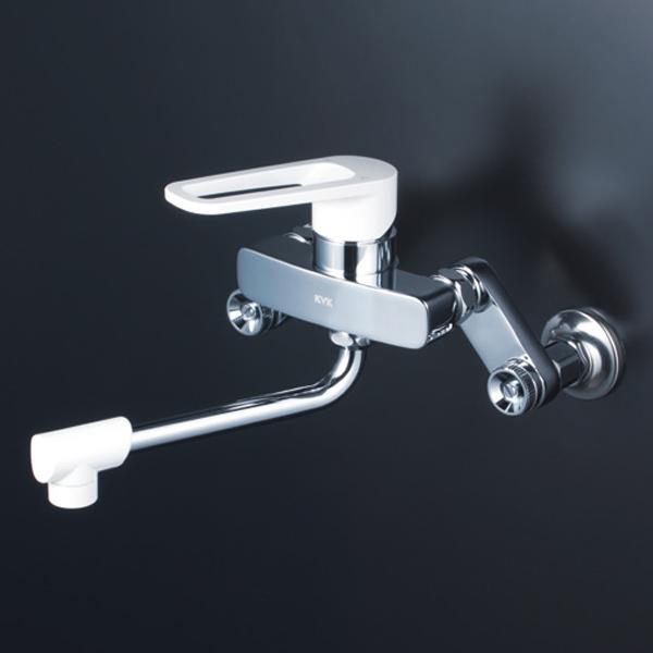 【MSK110KRJ】 KVK キッチン 楽締め水栓 シングルレバー マルチリフォーム 楽締めソケット付 混合水栓 | KVK