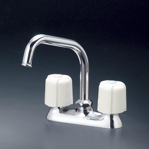 【KM17NE】 KVK キッチン 2ハンドル混合水栓 | KVK