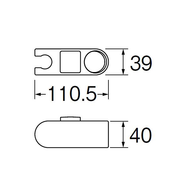 【W5854-1】三栄 アクセサリー スライドシャワーハンガー SANEI | SANEI（水栓金具） | 01