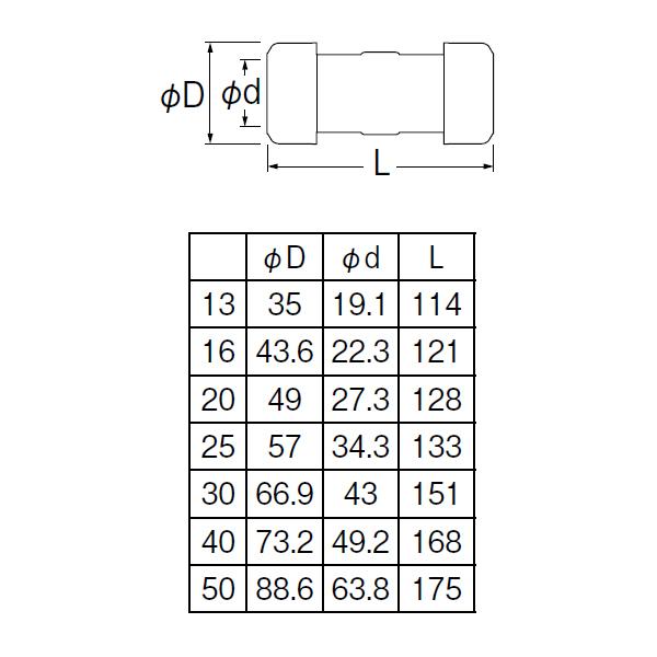 【T940-40】三栄 配管用品 ユニット取出し金具 接手 バス接続部品 塩ビ管ユニオン SANEI | SANEI（水栓金具） | 01