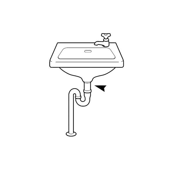 【H70-64-32X250】三栄 洗面用品 片ツバ直管 SANEI | SANEI（水栓金具） | 01