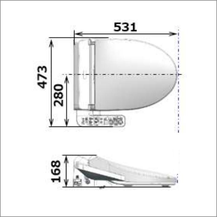 【在庫有り】【TCF2223E/NW1】トートー ウォシュレット BV2 ＼ ホワイト(NW1) ／ 脱臭機能付き 暖房便座 TOTO | TOTO | 01