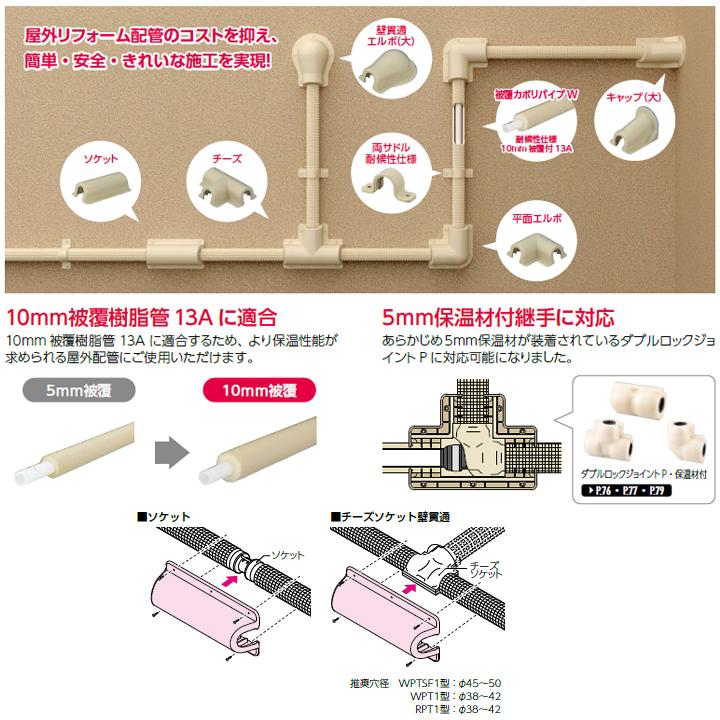 【RSCS-1310U】オンダ製作所 スポットカバー ソケット壁貫通チーズ兼用 小ロット(10台) ONDA | オンダ製作所 | 02