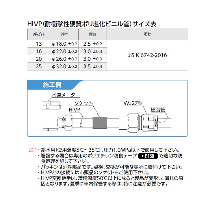 【WJ27C-2016C-S】オンダ製作所 ダブルロックジョイント WJ27型 HIVP変換アダプター 小ロット(5台) ONDA | オンダ製作所 | 02