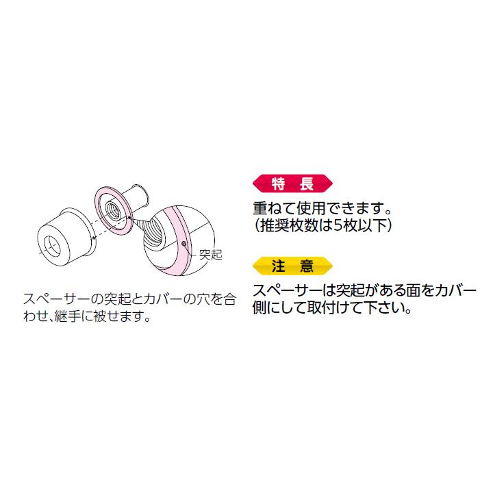 【RSCMSS-13U】オンダ製作所 リフォーム用部材 スポットカバーシステム 持出しソケットカバー用スペーサー 大ロット(200台) ONDA | オンダ製作所 | 02