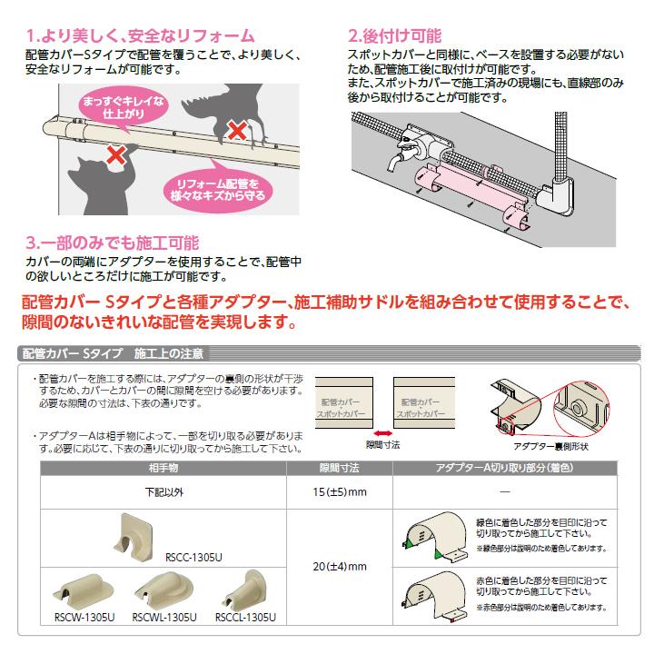 【SDL4-22PU】オンダ製作所 リフォーム用部材 スポットカバーシステム 両サドル 耐候性仕様 大ロット(300台) ONDA | オンダ製作所 | 02