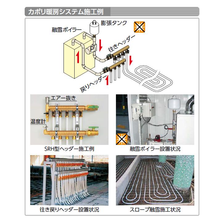 【SR-461】オンダ製作所 各種配管システム 暖房用部材 カポリ2ジョイント 膨張タンク 半密閉式 小ロット(1台) ONDA | オンダ製作所 | 02