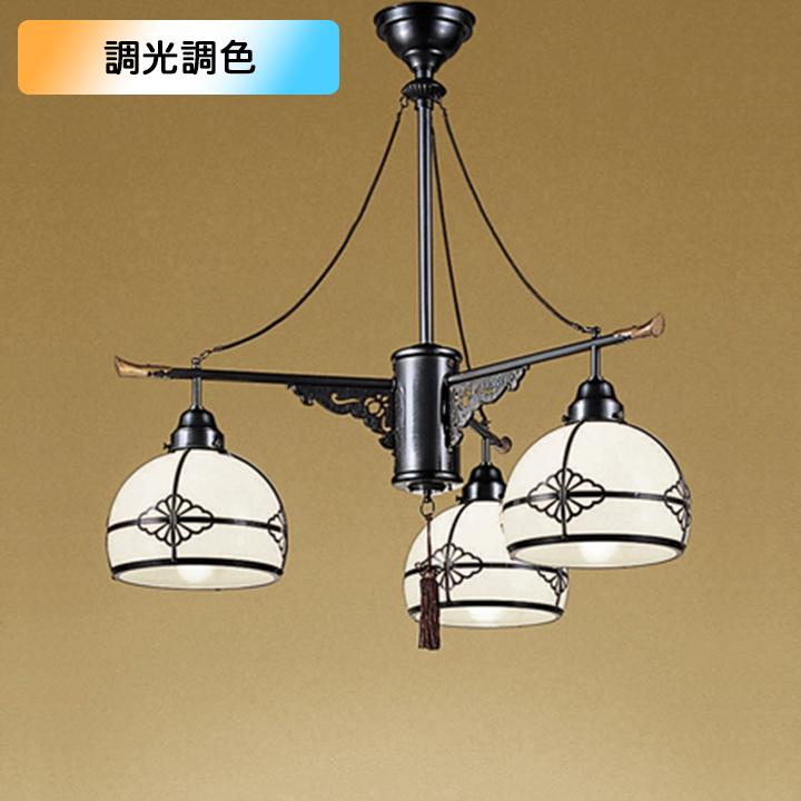 オーデリック 和風照明 ペンダンライト 100W LED 電球色-昼光色 調色・調光器不可 コントローラー別売 ODELIC