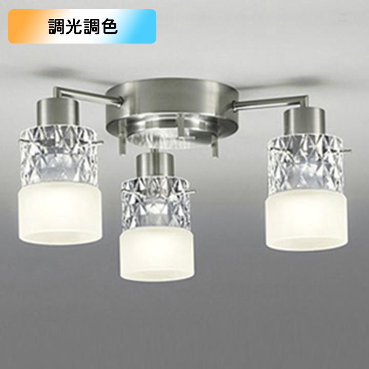 【OC257175BR】オーデリック シャンデリア 100W LED 電球色-昼光色 調色・調光器不可 コントローラー別売 ODELIC | ODELIC