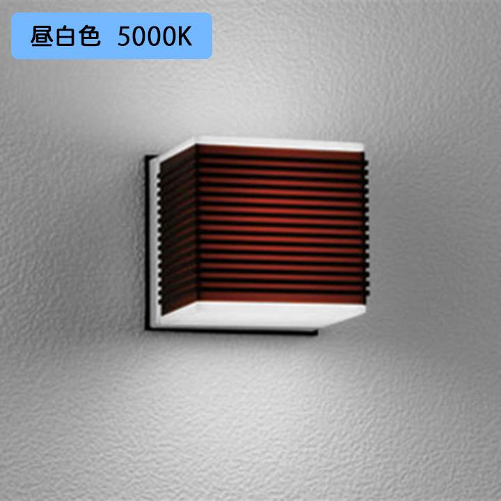 【OG041723NR】オーデリック エクステリア ポーチライト 40W LED 白熱灯器具 昼白色 調光器不可 木台別売 ODELIC | ODELIC