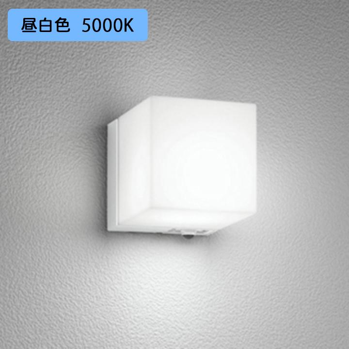 【OG254797NCR】オーデリック エクステリア ポーチライト 白熱灯器具 60W LED 昼白色 人感センサーモード切替型 調光器不可 ODELIC | ODELIC