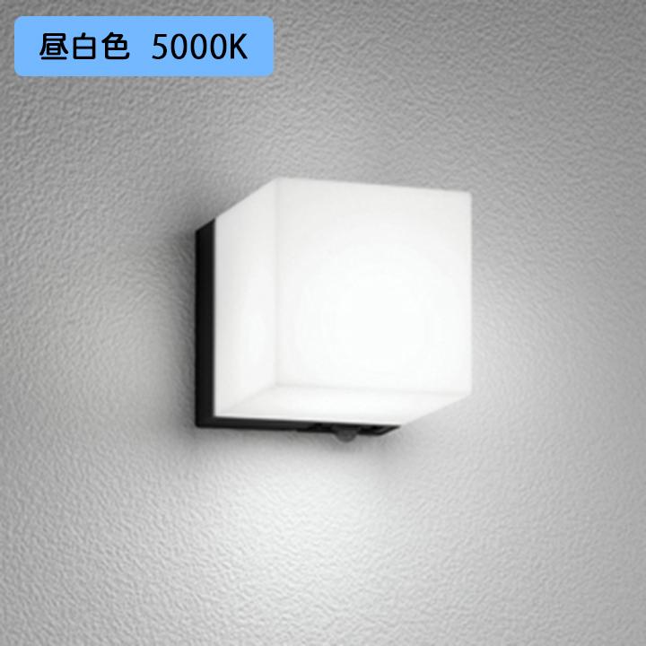【OG254799NCR】オーデリック エクステリア ポーチライト 60W LED 昼白色 人感センサーモード切替型 調光器不可 (構成：OG254799#×1) + (NO292EN×1) ODELIC | ODELIC