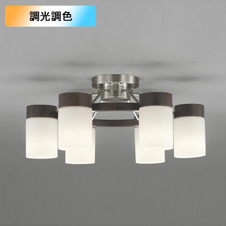 【OC257070BR】オーデリック シャンデリア 8畳 電球色-昼光色 調色・調光器不可 コントローラー別売 ODELIC | ODELIC
