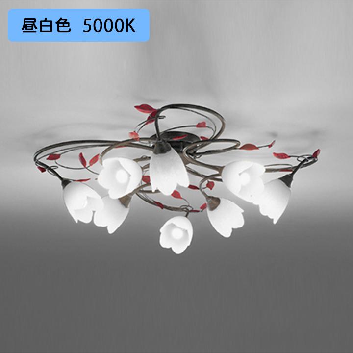 オーデリック シャンデリア 8畳 LED 昼白色 調光器不可 ODELIC