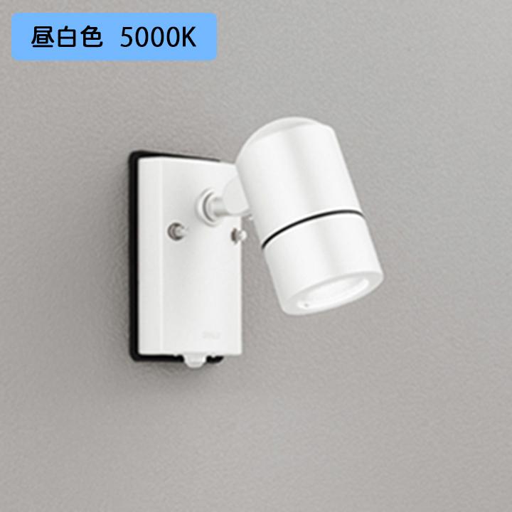 【OG254566NR】オーデリック エクステリア スポットライト 白熱灯器具 50W LED電球昼白色 調光器不可 木台別売 人感センサー付 ODELIC | ODELIC