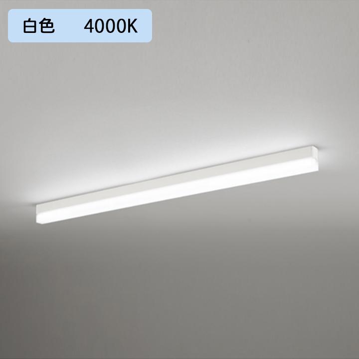 【OL291573R2C】オーデリック ベースライト 直付 1200mm LEDユニット白色 調光器不可 ※レール取付(プラグ) (構成：OL291573#×1) + (UN6102RC×1) ODELIC | ODELIC