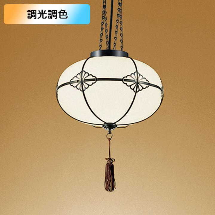 【OP252741BR】オーデリック 和風照明 ペンダントライト 100W 白熱灯器具 LED 電球色-昼光色 調色・調光器不可 コントローラー別売 ODELIC | ODELIC