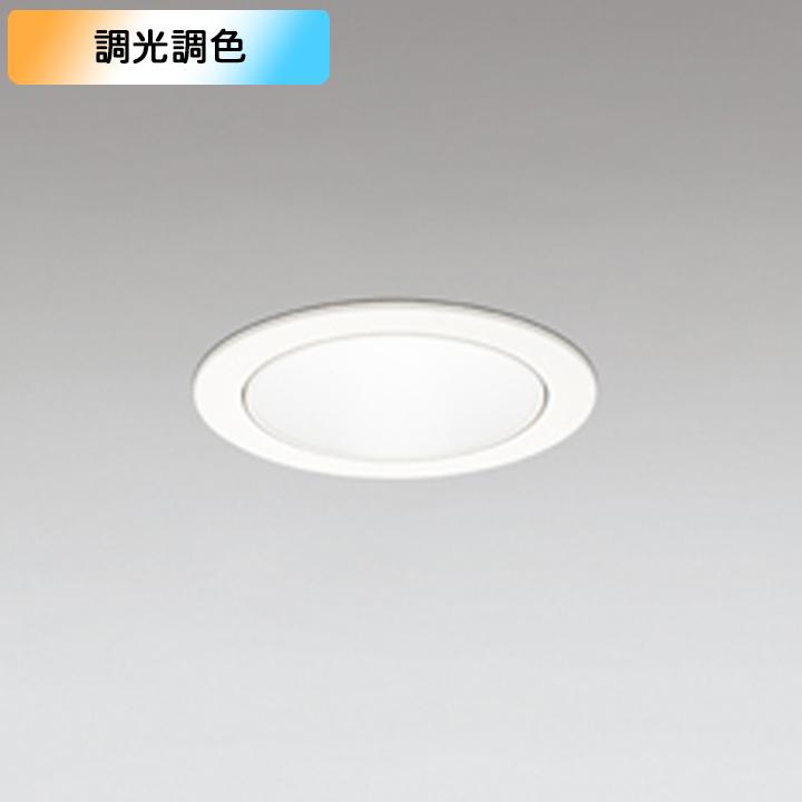 【XD703117BC】ダウンライト M形JR12V 50W LED一体型 調光・調色電源装置別売 オフホワイト ODELIC | ODELIC