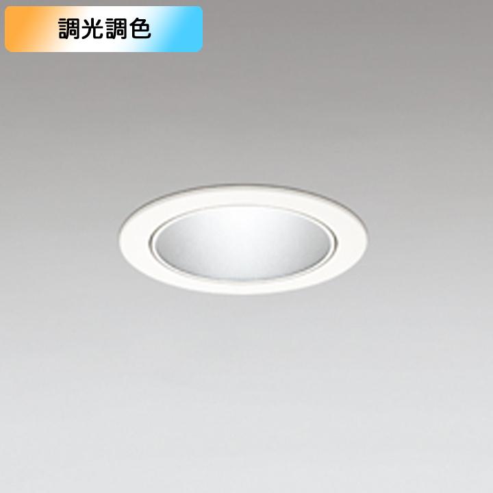 【XD703119BC】ダウンライト M形JR12V 50W LED一体型 調光・調色 オフホワイト ODELIC | ODELIC