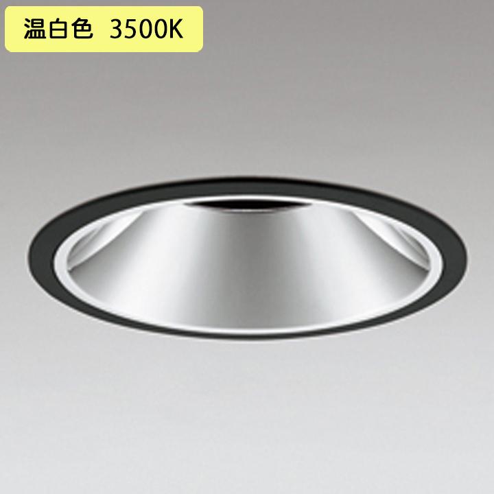【XD401376】グレアレスダウンライト M形LED一体型 CDM T70W 温白色 電源装置別売 マットブラック ODELIC