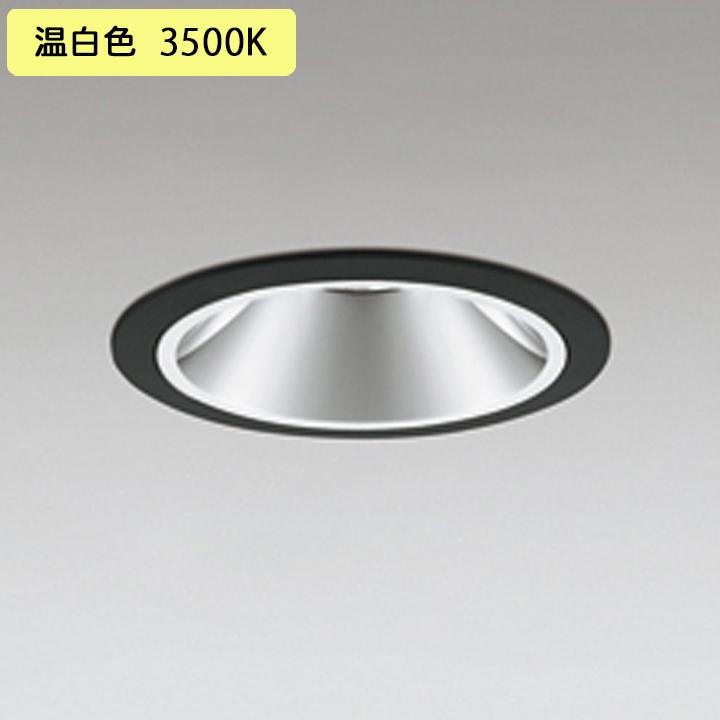 【XD403672】グレアレスダウンライト M形LED一体型 JR12V 50W 温白色 電源装置別売 マットブラック ODELIC