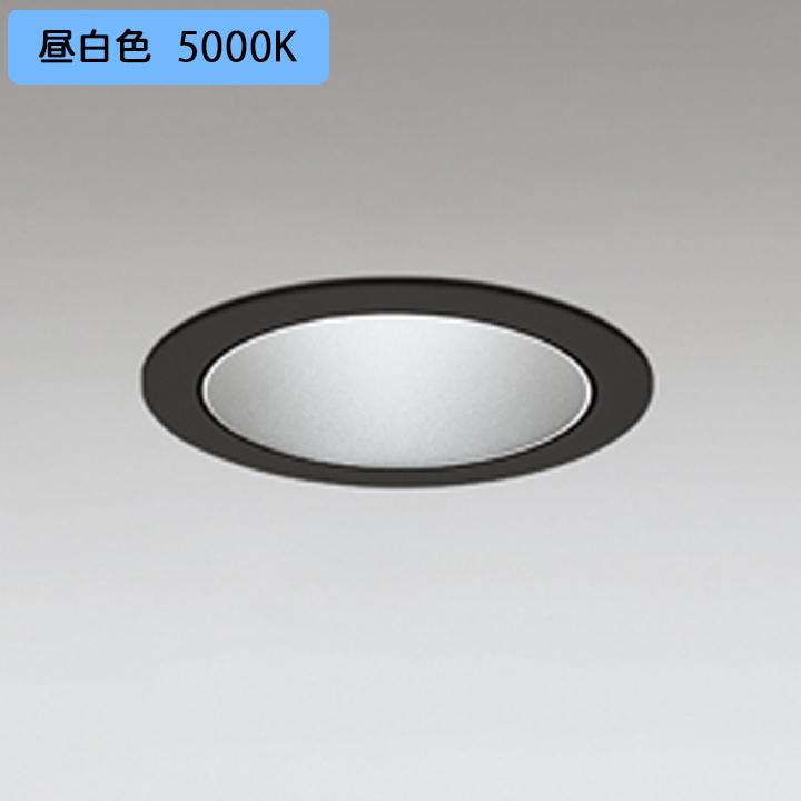 【XD701129】小口径 ベースダウンライト M形LED一体型 セラメタ 100W 昼白色 電源装置別売 マットブラック ODELIC