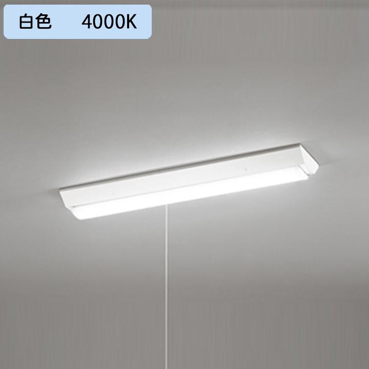 【XL501101R1C】ベースライト LEDユニット 直付 20形 逆富士(幅150:プルスイッチ付 )800lm 白色 調光器不可 ODELIC
