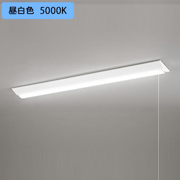 【XL501105R6B】ベースライト LEDユニット 直付 40形 逆富士(幅230:プルスイッチ付 )6900lm 昼白色 調光器不可 ODELIC | ODELIC