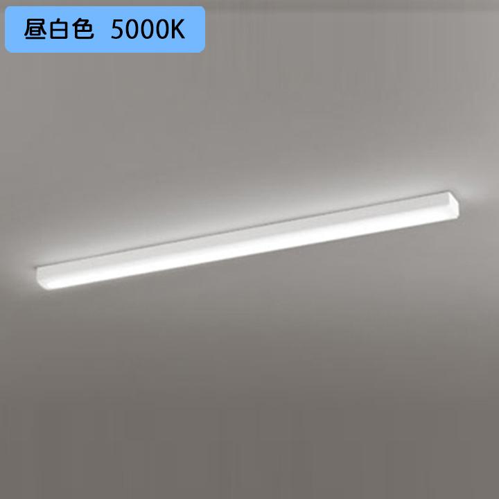 【XL501008R4H】オーデリック ベースライト LEDユニット 直付 40形 トラフ型5200lm 調光 昼白色 調光器不可 (構成：XL501008#×1) + (UN4404RH×1) ODELIC