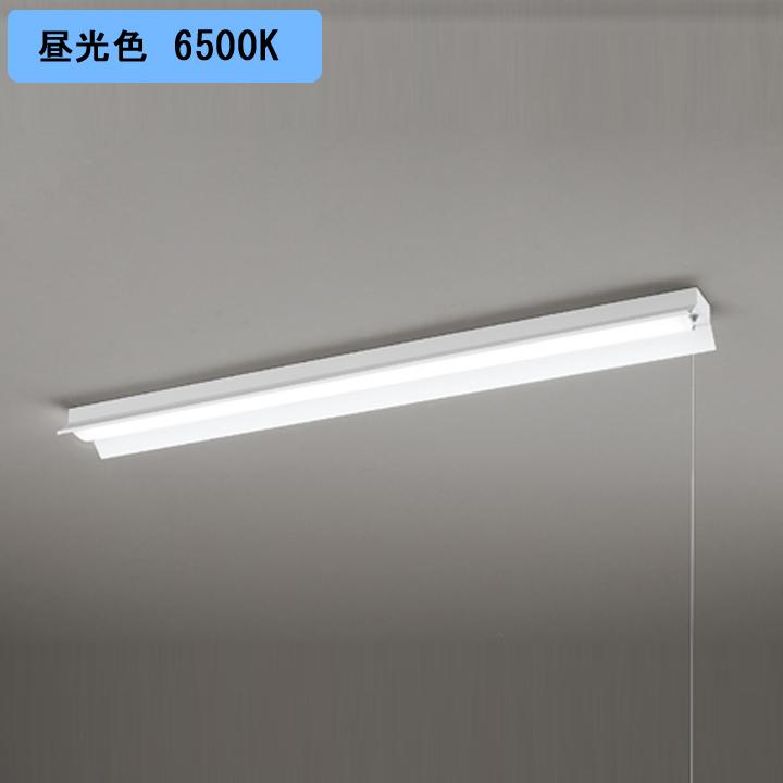 【XL501111R6A】ベースライト LEDユニット 直付 40形 反射笠・プルスイッチ付 6900lm 昼光色チェーン吊具別売 調光器不可 ODELIC | ODELIC