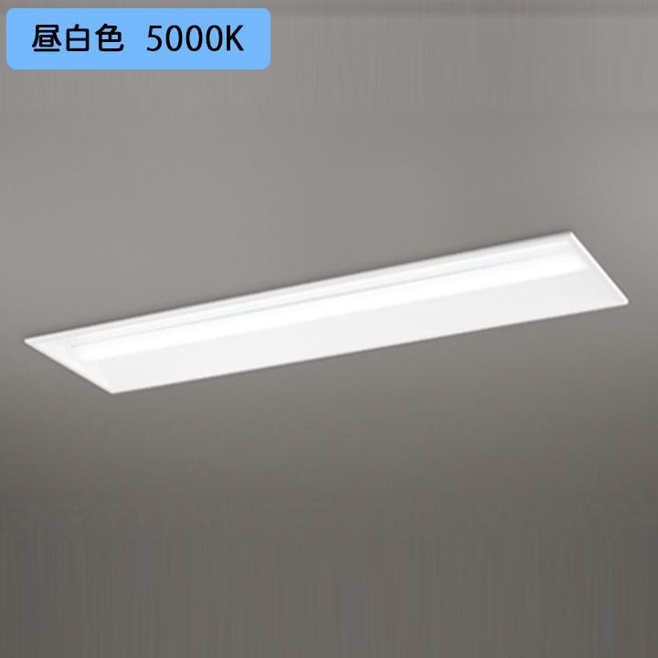 【XD504011R4B】オーデリック ベースライト LEDユニット 埋込 40形 下面開放(幅300)5200lm 昼白色 連結金具別 調光器不可 (構成：XD504011#×1) + (UN4404RB×1) | ODELIC