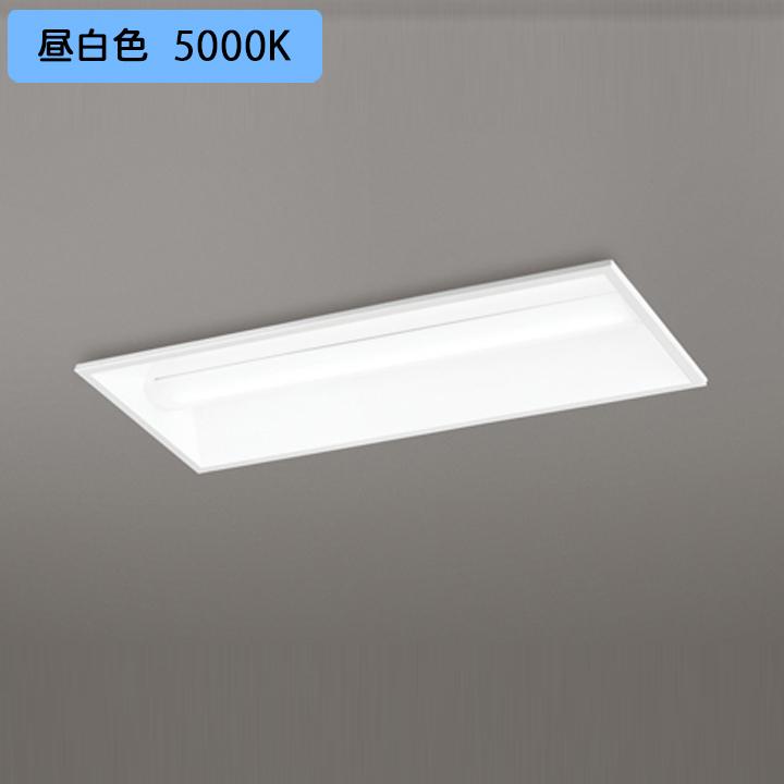 ベースライト LEDユニット 埋込 20形 下面開放(幅300)800lm 昼白色 連結金具別売 調光器不可 ODELIC
