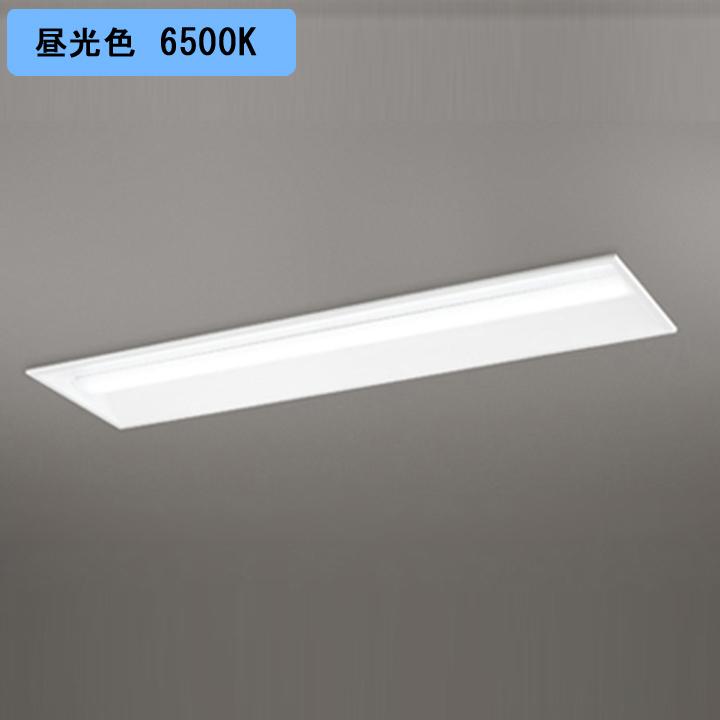 【XD504011R6A】ベースライト LEDユニット 埋込 40形 下面開放(幅300)6900lm 昼光色 連結金具別売 調光器不可 ODELIC