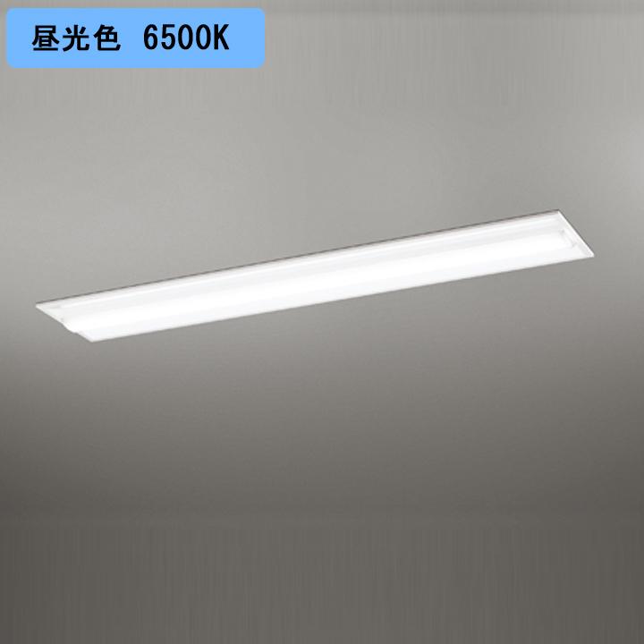 【XD504020R2A】ベースライト LEDユニット 埋込 40形 Cチャンネル回避型4000lm 40W 昼光色 連結金具別売 調光器不可 ODELIC
